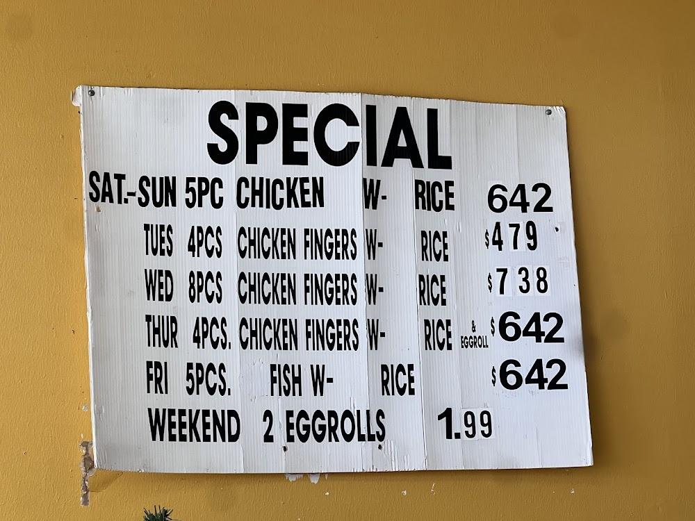 Chicken & Fried Rice Menu image 3